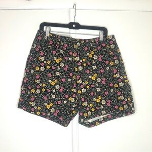 Lee Floral Cotton Shorts - XL